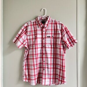 Wrangler Red Plaid Men's Shirt